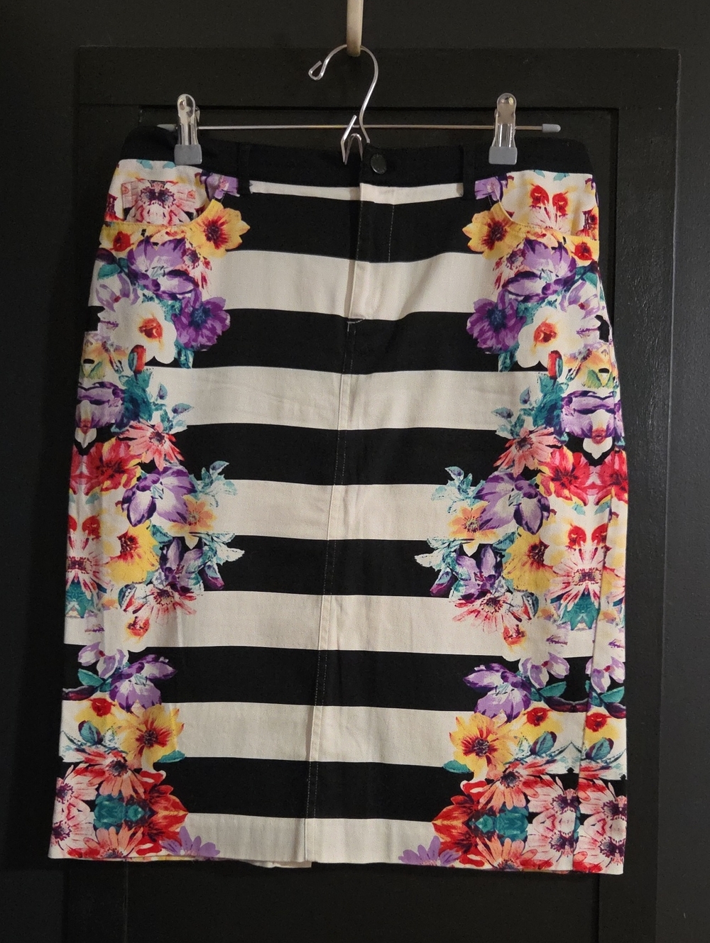Floral Pencil Skirt